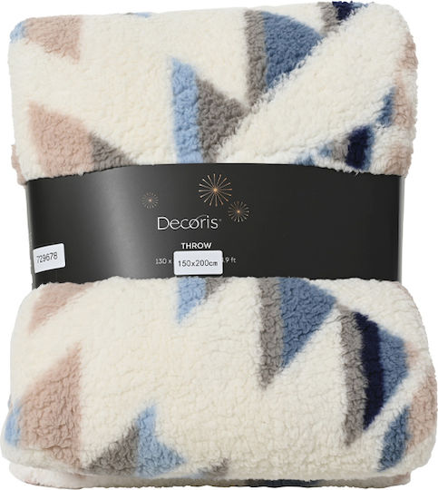 Decke Couch Recyceltes Sherpa Geometrisches Muster 200x150x0cm Einfarbig Kaeming Decke Couch Recyceltes Sherpa Geometrisches Muster 200x150x0cm Einfarbig Kaeming