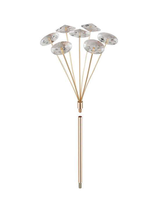 Globo Lighting Luminiță De Tavan Montată Transparentă Cu Bază De Bec G9