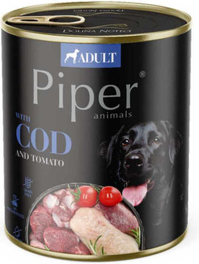 Dolina Noteci Piper Wet Food Dogs in Cans with Fish 400gr