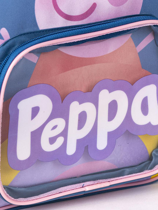 Peppa Pig Ghiozdan de Spate Grădinița Albastru