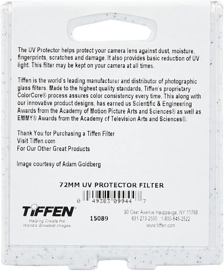 Tiffen Filter UV Durchmesser 72mm für Kameraobjektive