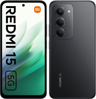 Xiaomi Redmi 15 5G Dual SIM (4GB/128GB) Midnight Black