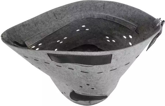 Let's Bands Dog Carrying Gray Basket L50xW36cm