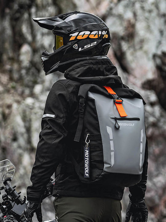 Motowolf Rucsac pentru călărie Gri 20lt