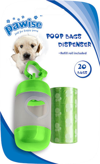 Pawise Dog Waste Bag Holder Orange PAWI11592