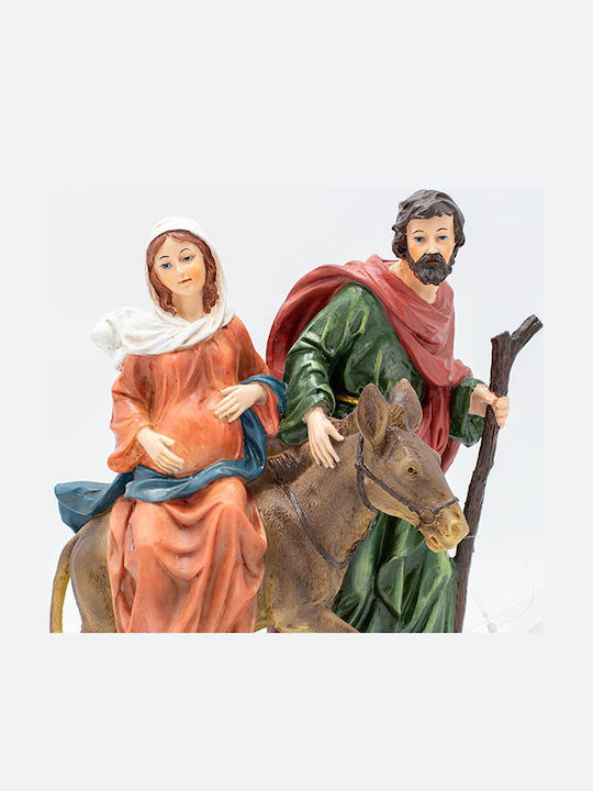 Fatni Weihnachtliche Keramisch Figur Krippe Höhe 25cm