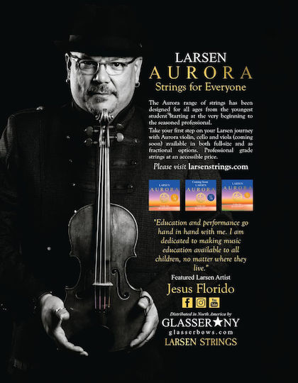 Larsen Aurora 3/4 Medium Μονές Χορδές Steel Τσέλου 4τμχ 1/2