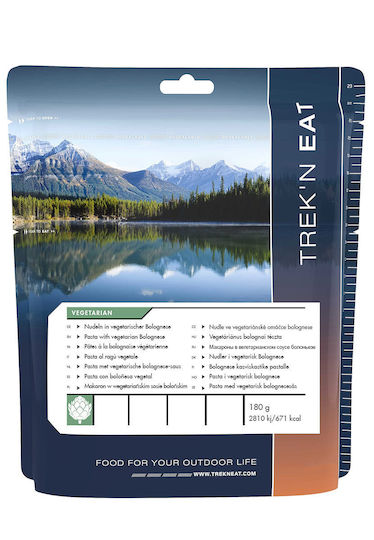 Katadyn Trek'n Eat Pasta With Vegetarian Bolognese Ready Meal with Pasta 671kcal 180g - 5 Years