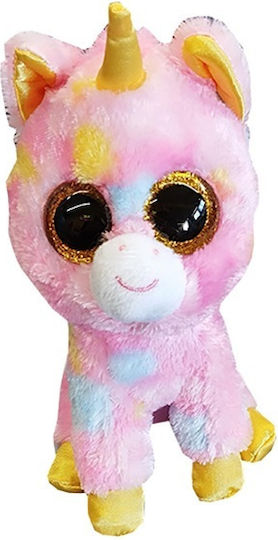 TY Plush Unicorn Beanie Boos Fantasia Fantasia for Ages 3+ 15 cm