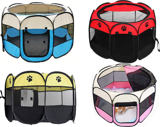 Foldable Park Dog in Yellow Color 80 x 80 x 60cm