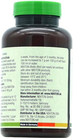 Nekton Biotic Vogel Probiotikum Vögel 100g