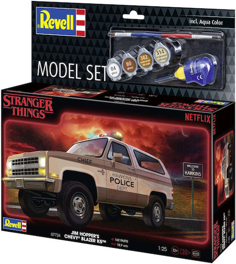 Комплект модел Stranger Things Chevrolet K5 Blazer 1:25