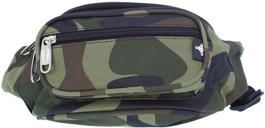 Ormi Army Military Pouch Waist Woodland