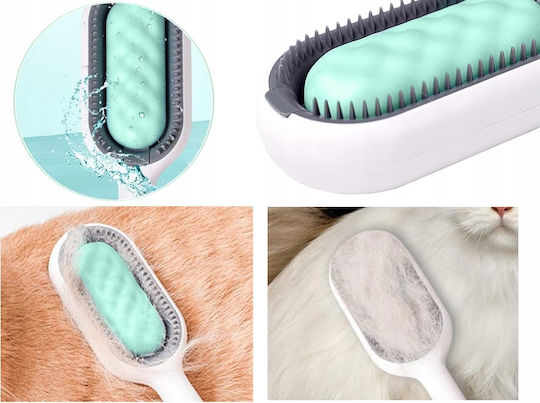 Verk Group Brush for Long-Haired Dogs for Coat Grooming Green