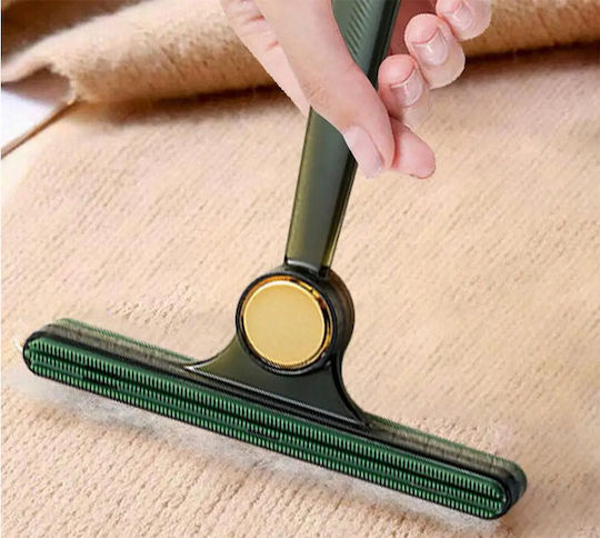 Brush Dogs Double Sided for Coat Cleaning Green