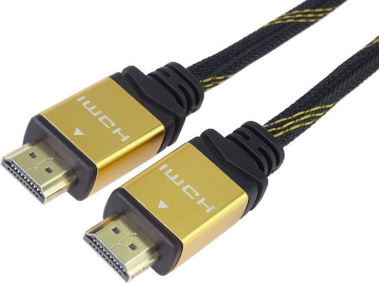 PremiumCord HDMI 1.4 Hochgeschwindigkeits 1080p 120Hz Kabel HDMI-Stecker - HDMI-Stecker 3m Schwarz