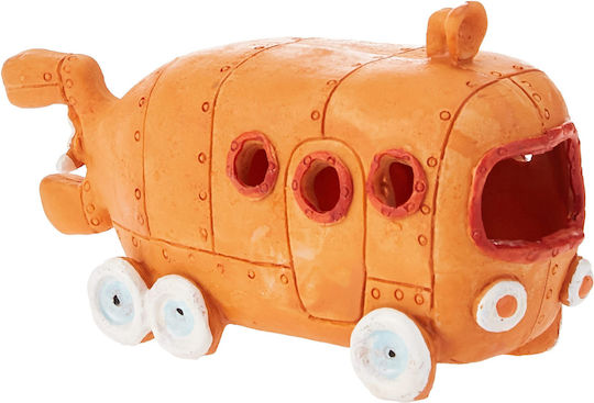 Penn Plax Jucării pentru Acvariu Spongebob Bikini Bottom Autobuz 7 Cm