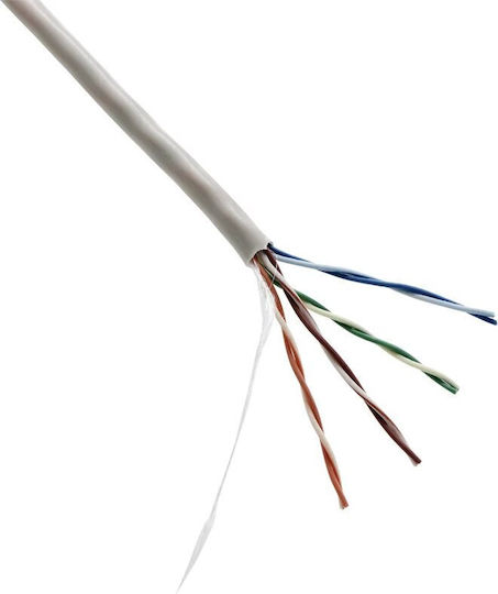 VCOM U/UTP Cat.5e Gigabit Network Cable Ethernet without Terminated 305m Gray