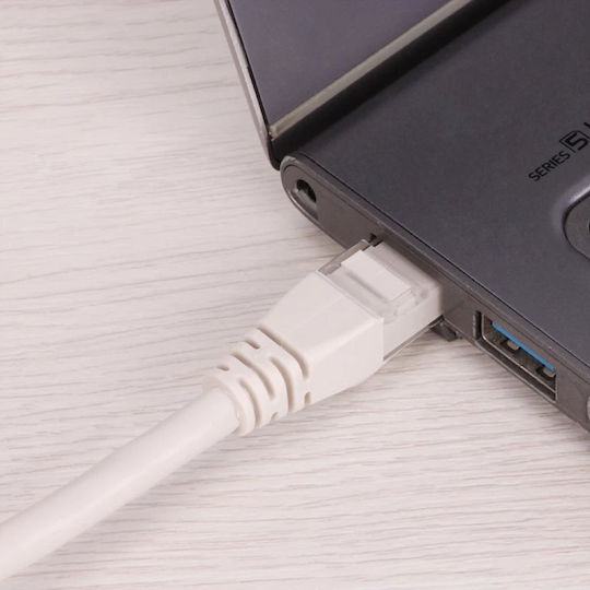 Vcom Np612b Cable Pack Utp Cat-6 20m Gray
