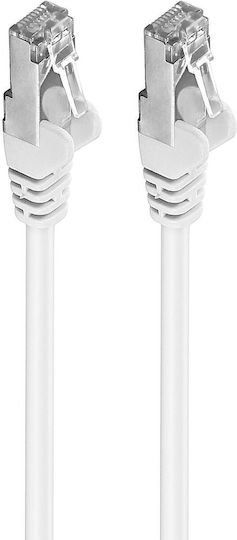 PremiumCord SF/UTP Cat.6a Ethernet Network Cable 5m White