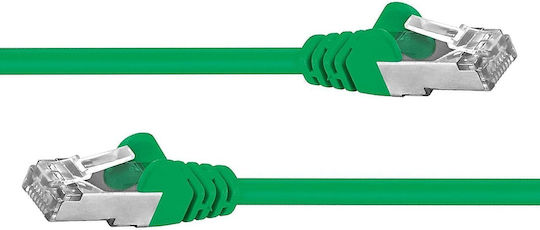 PremiumCord U/UTP Cat.6a Ethernet Network Cable 5m Green