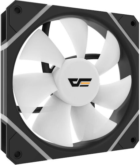 Darkflash DM12 Pro Case Fan 120mm with ARGB Lighting and 4-Pin PWM Connection