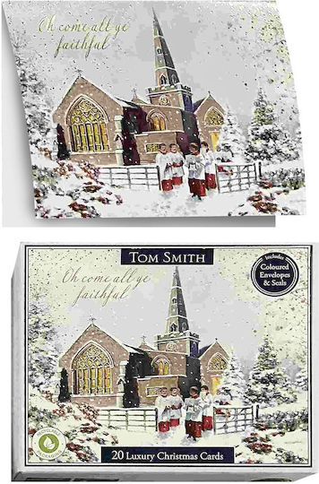 XMASfest Christmas Greeting Card 15.5x12.5cm (Various Designs or Colours)