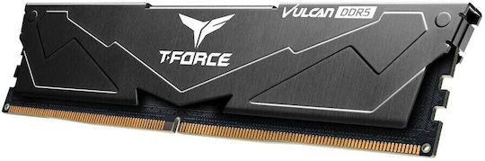 T-Force Vulcan DDR5 32GB RAM with 2x16GB Modules and Speed 6000 for Desktop