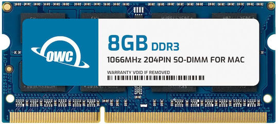 OWC DDR3 with Module 1x8GB and Speed 1066 for Laptop