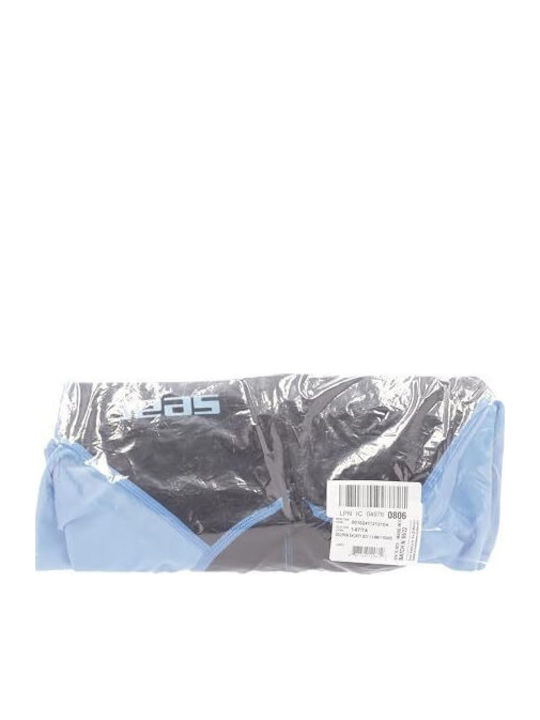 Seac Dolphin Kids Playsuit Wetsuit with Zip Black / Light Blue 1.5mm