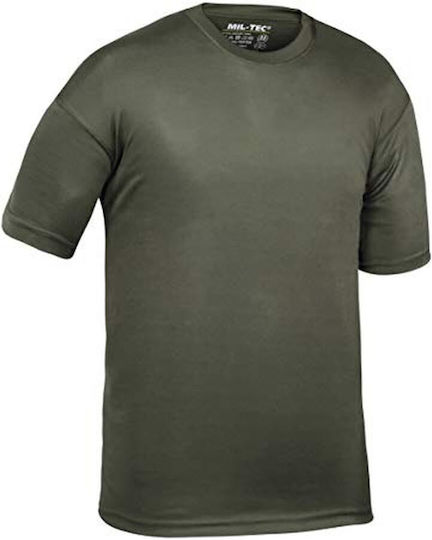 Mil-Tec Tactical Quickdry Tricou Măslin în culoarea Kaki 11081001