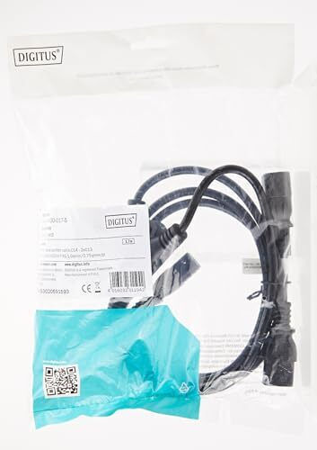 Digitus IEC C14 - IEC C13 Cable 1.7m Μαύρο AK-440400-017-S