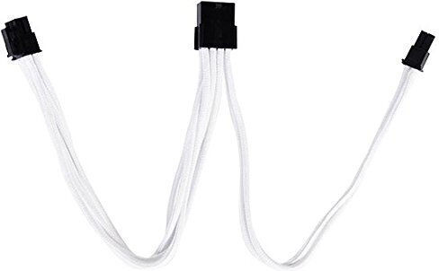 Silverstone 6 + 2-pin 8-Pin PCIe - 6+2 Pin PCIe Cable 0.25m White (SST-PP07-PCIW)
