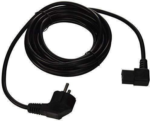 PremiumCord Schuko / IEC C13 - Schuko / IEC C13 Cable 5m Μαύρο