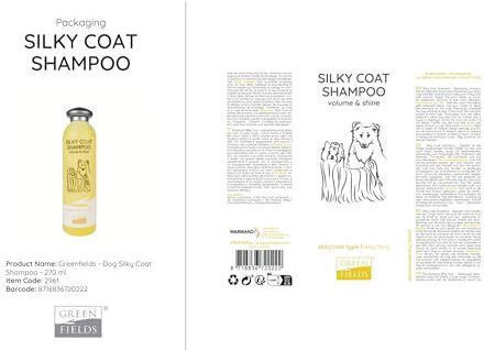 Greenfields Silky Coat Σαμπουάν Σκύλου 250ml