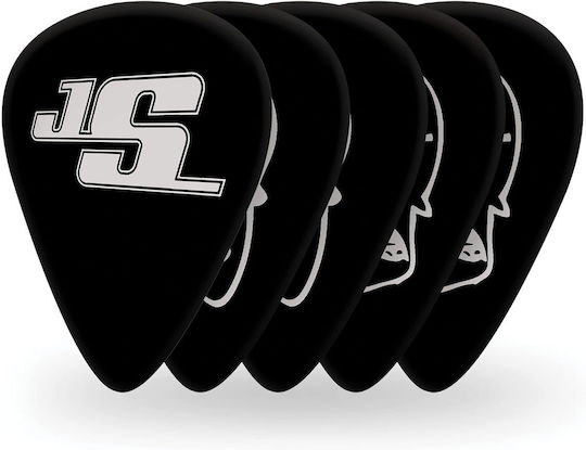 D'addario 1cbk6-10js Joe Satriani Signature Πένες Μαύρες Heavy Συσκευασία 10 Τμχ