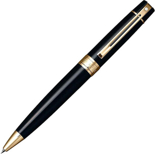 Sheaffer Set 300 Glossy Black Pen Set Bp + Fp M
