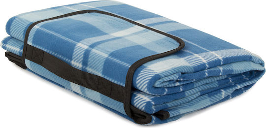 Bettdecke 200x200cm in Hellblau Farbe