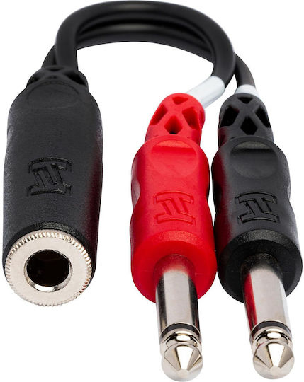 1m 2 Straight Head 6.35mm Guitar Cable Oxygen-free Copper Core Ts Large Two-core Cable