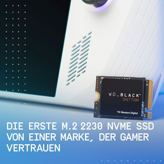 Western Digital Black SN770M SSD 500GB τύπου M.2 με σύνδεση PCI Express 4.0 WDS500G3X0G