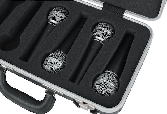 Gator Cases Gator Gm-6-pe Ata Molded Case – Suitcase for 6 Microphones