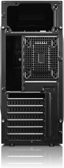 Makki Midi Tower Κουτί Υπολογιστή Μαύρο