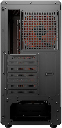 Cougar Airface Pure PRO Gaming Midi Tower Κουτί Υπολογιστή με ARGB Φωτισμό Μαύρο