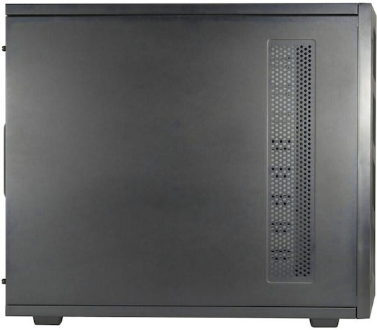 Inter-Tech T-9 Midi Tower Κουτί Υπολογιστή Μαύρο
