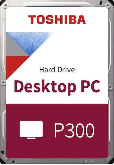 Toshiba P300 4TB HDD Hard Drive 3.5" SATA III 5400rpm with 128MB Cache for Desktop HDWD240EZSTA