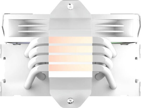 GameMax Sigma 520 Digital CPU Cooling Fan with ARGB for AM4/AM5/1200/115x/1700 Socket White