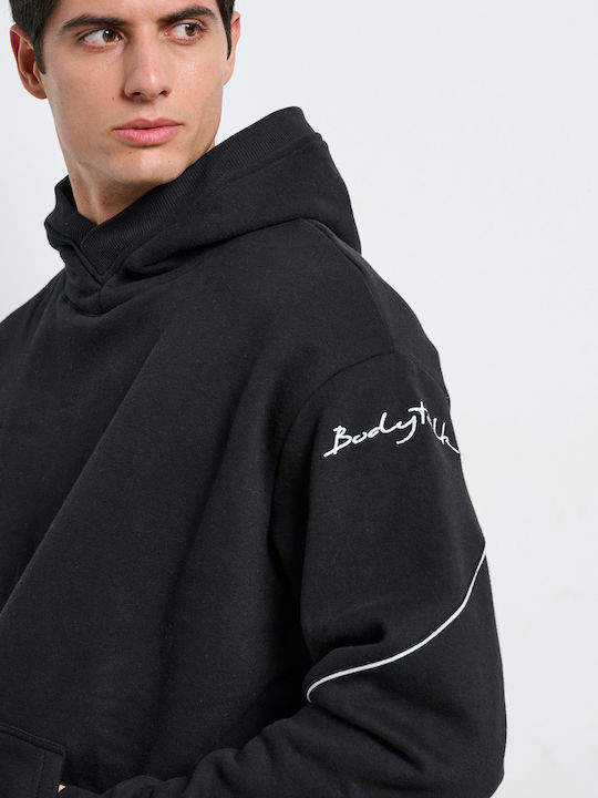 Sweatshirt with Hood Black
