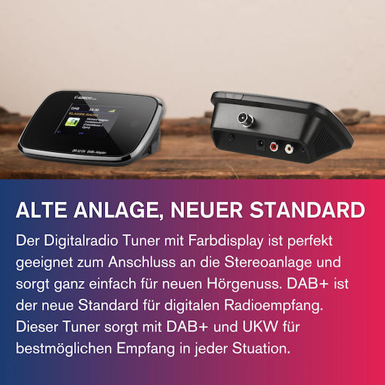 Albrecht DR 52 CA Настолно Радио DAB+ с Bluetooth Черен