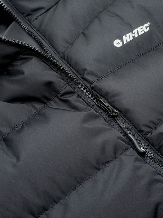 Sanis Sleeveless Winter Jacket Puffer Black