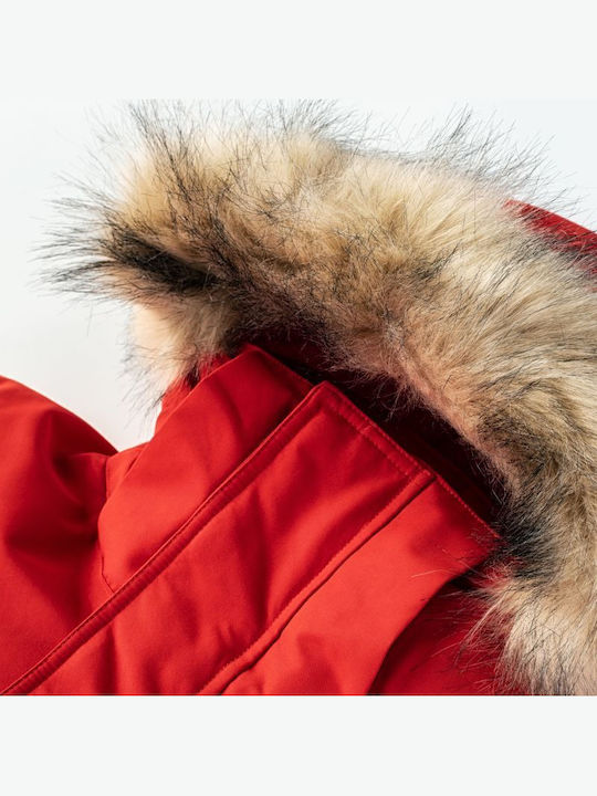 Taavo Winter Jacket Waterproof Red